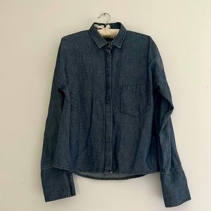 Strom XS blue denim look shirt